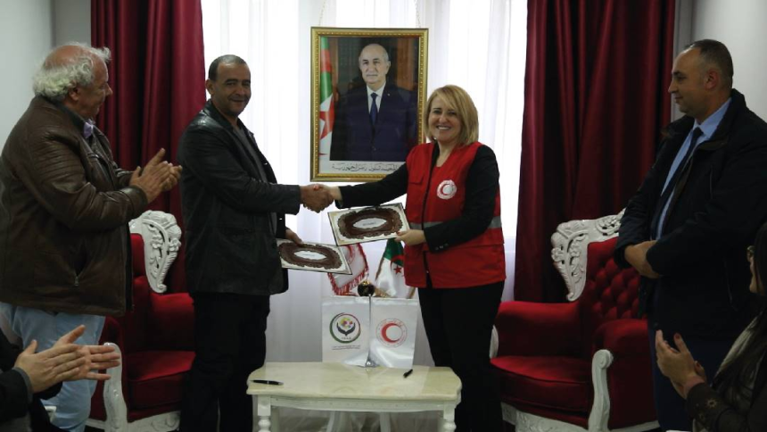 إتفاقية شراكة بين الهلال الأحمر الجزائري و الفيدرالية الوطنية الجزائرية للتوحد